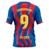 Jalkapallo Pelipaidat/Peliasut FC Barcelona Lewandowski 9 Lasten Neljäspelipaita 2025-26
